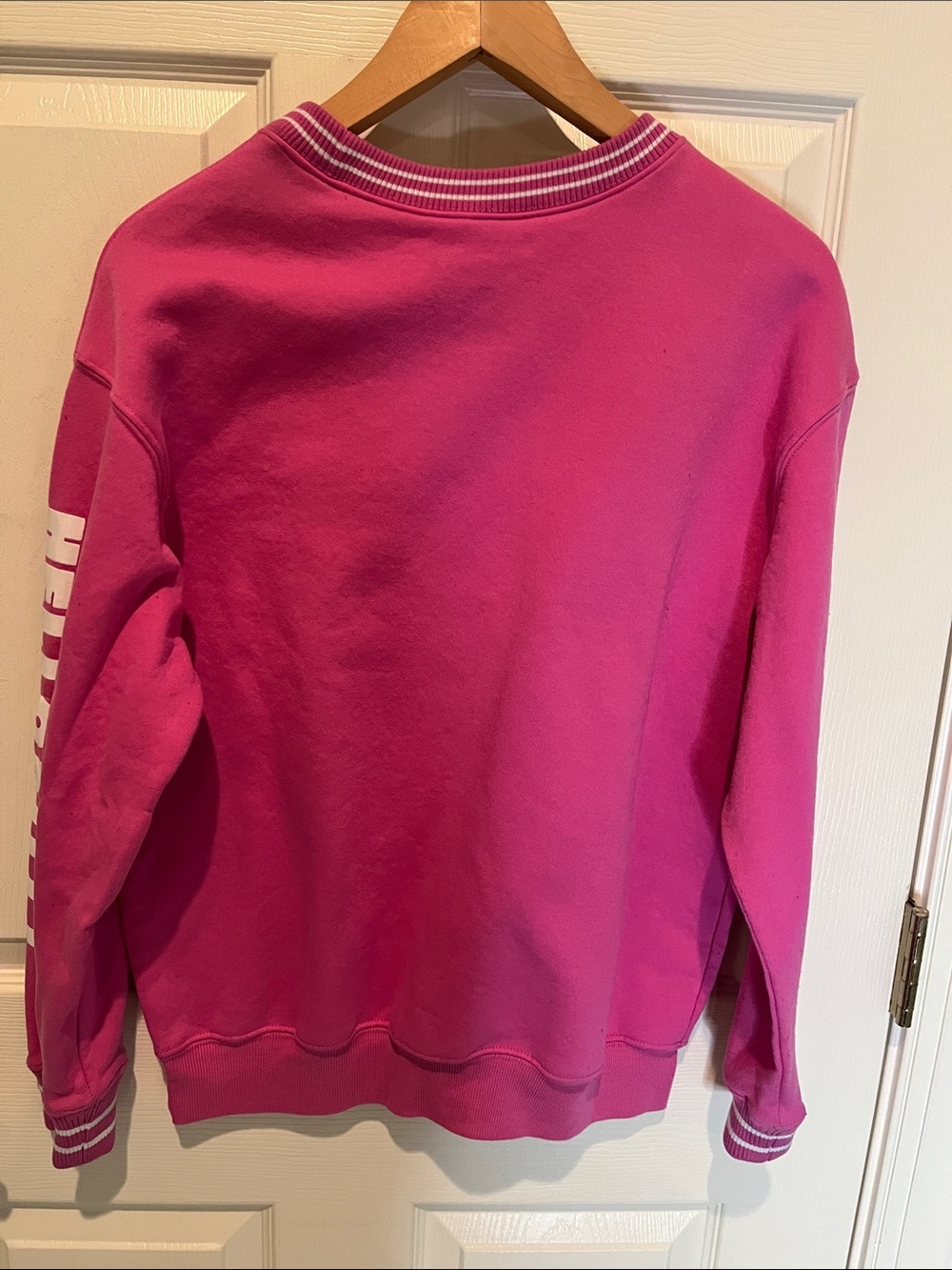 Hello Kitty Pink Graphic Sweatshirt with Rainbow Characters - Picture 5 of 5